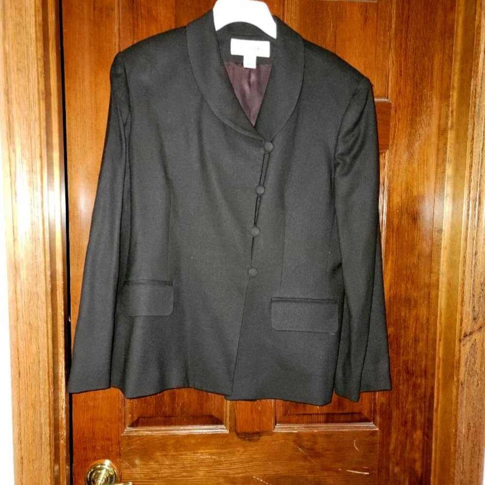 Jones New York  dark brown jacket size 16